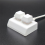 2 Keys Macro Programming Keyboard RGB Mini Gaming Drawing Red Switch Custom OSU Keypad,White 11