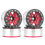 Pneu de metal para carro de escalada Red Black Edge 1,55 polegadas AX90069 para JIMNY CC01 2