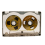 55 Minute Blank Tape Disk Double-Sided Metal Small Open Cassette Disk, E 2