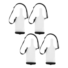 Walkie-talkie portátil multifuncional universal, rádio bidirecional transparente, bolsa à prova d'água, capa protetora à prova de poeira