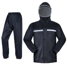 Conjunto de capa de chuva masculina, máscara à prova de chuva, trabalho ao ar livre, caminhada, ciclismo, pesca, poncho à prova de tempestade 4XL
