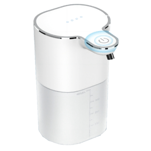 Dispensador Automático De Jabón, Dispensador De Jabón En Espuma Sin Contacto Recargable USB Dispensador De Jabon En Espuma Manos Libres Para Cocina Bano 300 Ml Blanco