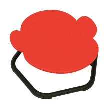MagicMeadow Spinning Sensory Chair Monkey Toy | Autism Sensory | Red