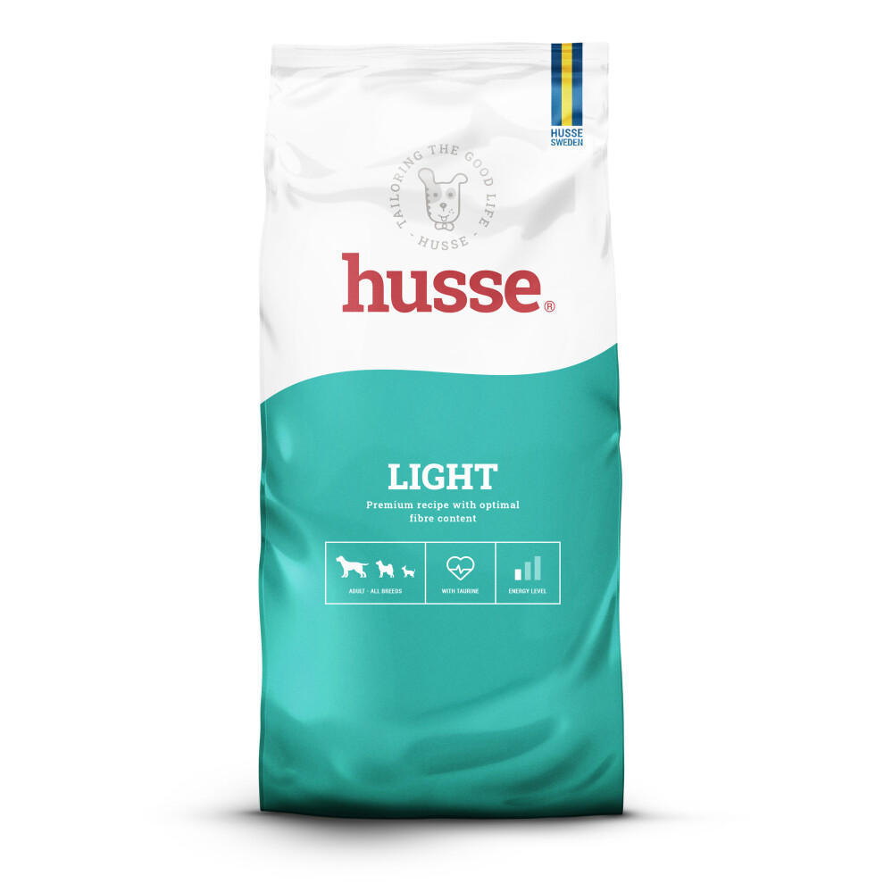 Husse Light Dry Dog Food Chicken | Weight Management, 15kg