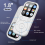 New MP3 Bluetooth Player Fast Charging 5.4 Version Expandable Memory Card Music FM Recording E-Book B 6