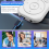 New MP3 Bluetooth Player Fast Charging 5.4 Version Expandable Memory Card Music FM Recording E-Book B 5