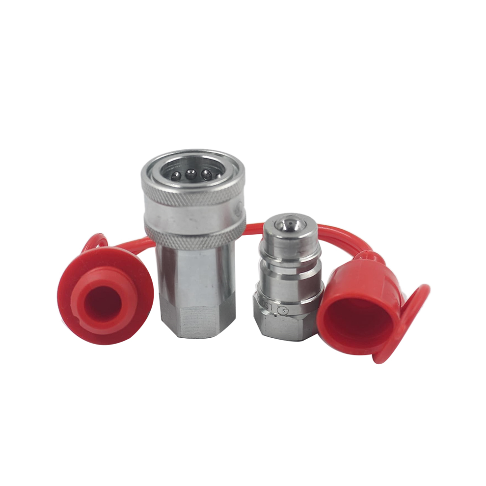 S4-04 1/2Inch Npt Iso5675 Hydraulic Quick Connect Tractor Coupler Agricultural Disconnect Coupling 4852431748534
