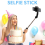 Gimbal Stabilizer Selfie Stick Foldable Wireless Tripod with Bluetooth Shutter Monopod for IOS Android 5