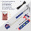 WORKPRO 156Pcs Tools Kit for Home Repair ,DIY Hand Tool Set with Tool Bag 7