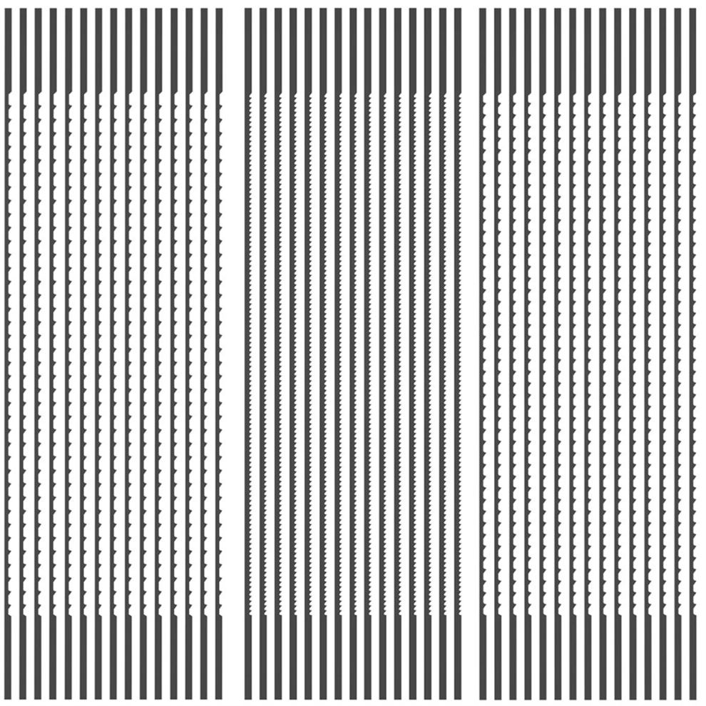 45Pcs Plain End DekupiersäGeblatt Set Holz Schneiden Ersatz 5 Zoll FüR Kunststoff-image