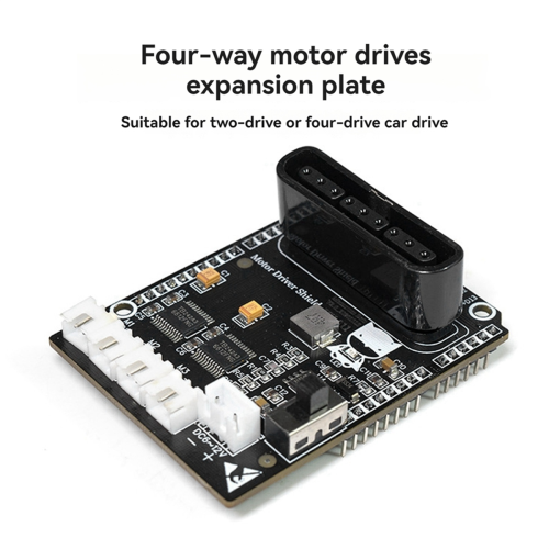 DC 6-12V 4-Way Motor Driver Module High Performance Drive Extension Development Board for Car Model 2