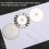 12pack 45mm Rotary Cutter Blades Kits, Perforating Replacement for Fabric Leather 7 Edge Type 7