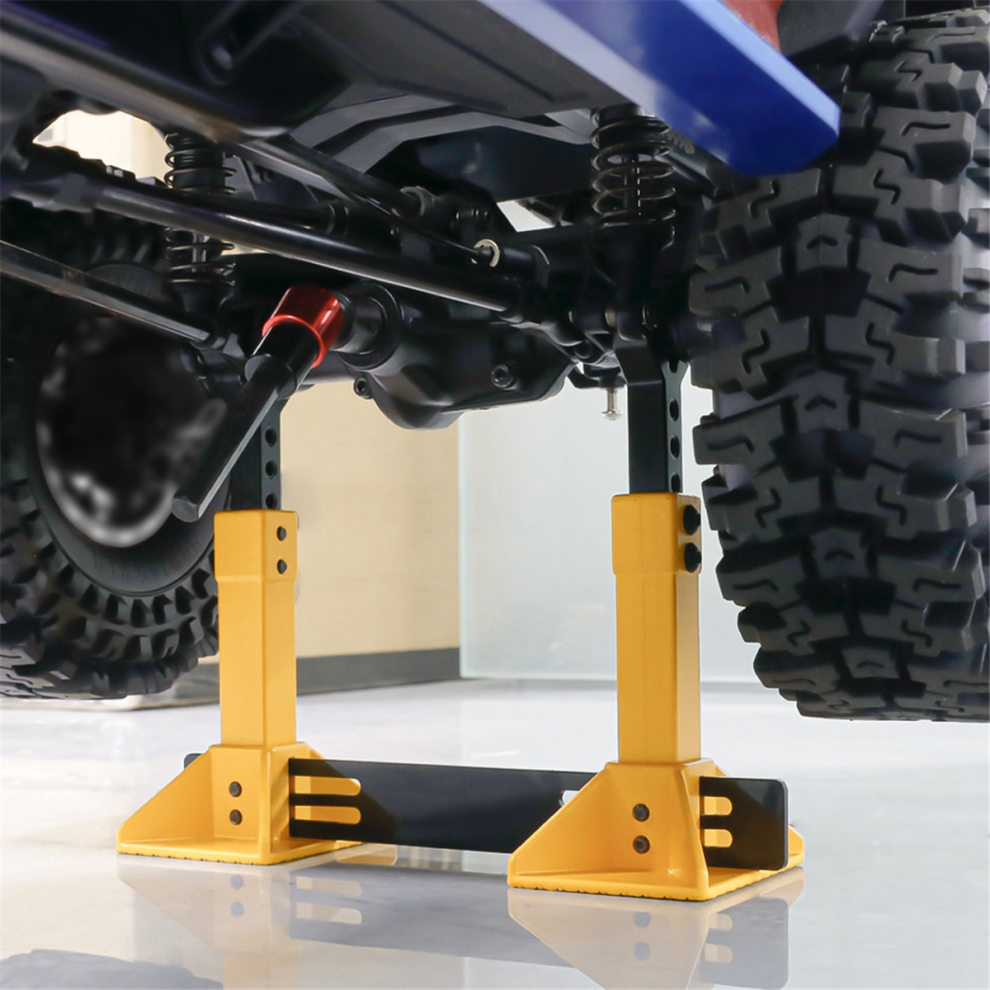 Display Stands Jack Height Adjustable For 1/18 1/10 1/8 1/7 Rc Crawler Truck Car Simulation Climbing Vehicles Red 4852431710104