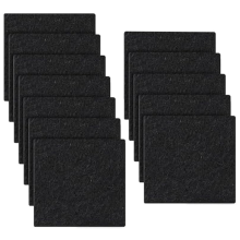 12pcs Replacements Trash Can Odor Absorbing Filter Refills for Garbage Cans, Activated Charcoal Deodorizer