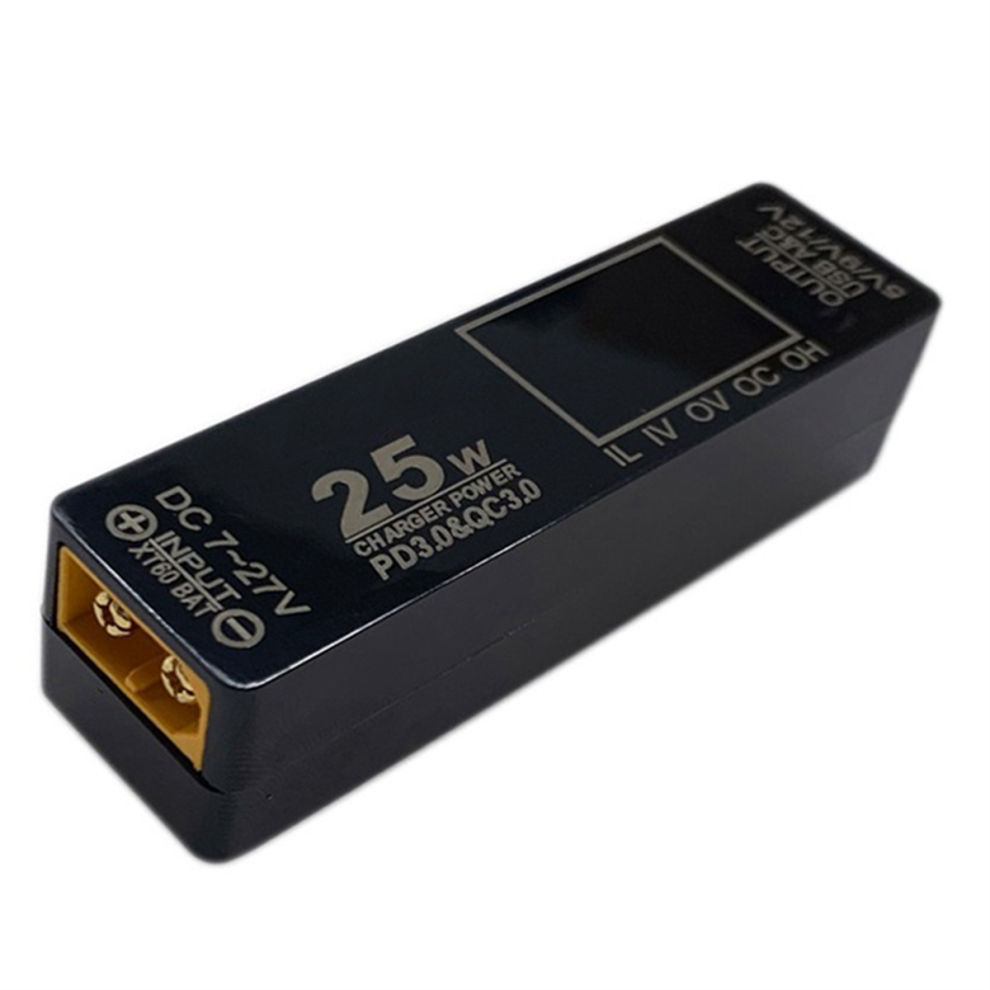 Caricabatterie Rapido Per Batterie Lipo XT60 A PD3.0 Con Protezione Da Sovraccarico E Cortocircuito Per Progetti Fai Da Te Per Smartphone, Tablet E Pc-image
