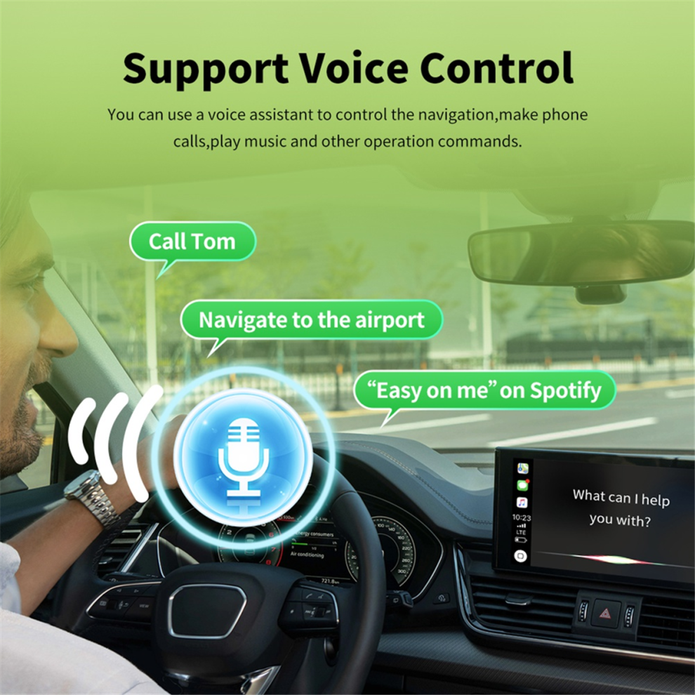 2In1 Wireless Carplay Android Auto Adapter Smart Mini Ai Box Plug And Play Wifi Fast Connect Universal 4852431711842
