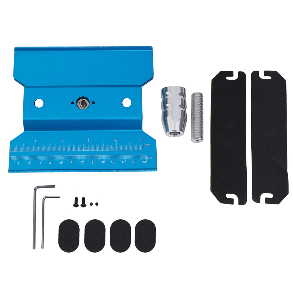 Metal Rc Car Workstation Work Stand Repair 360 Degree Rotation For 1/8 1/10 1/12 1/16 Scale Models, Blue 4852431717196