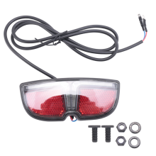 6V LED E-Bike Achterlicht Elektrische Fiets Achterdrager Remlamp voor BBS01B BBS02B Middenmotor