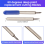 50PCS Replacement Deep Point Blades Compatible with for Explore Air/Air 2/Air 3/, Cut Blade 9