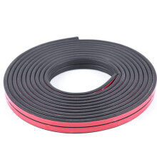 Universele 5M B-type autodeurrandrubberen afdichtingsstrip, stofwerende weerstrip