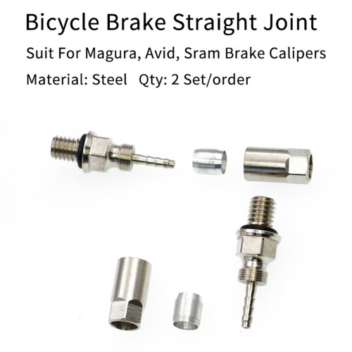 sets fiets hydraulische rem rechte verbinding voor AVID Formula, slangadapters connector insert 2