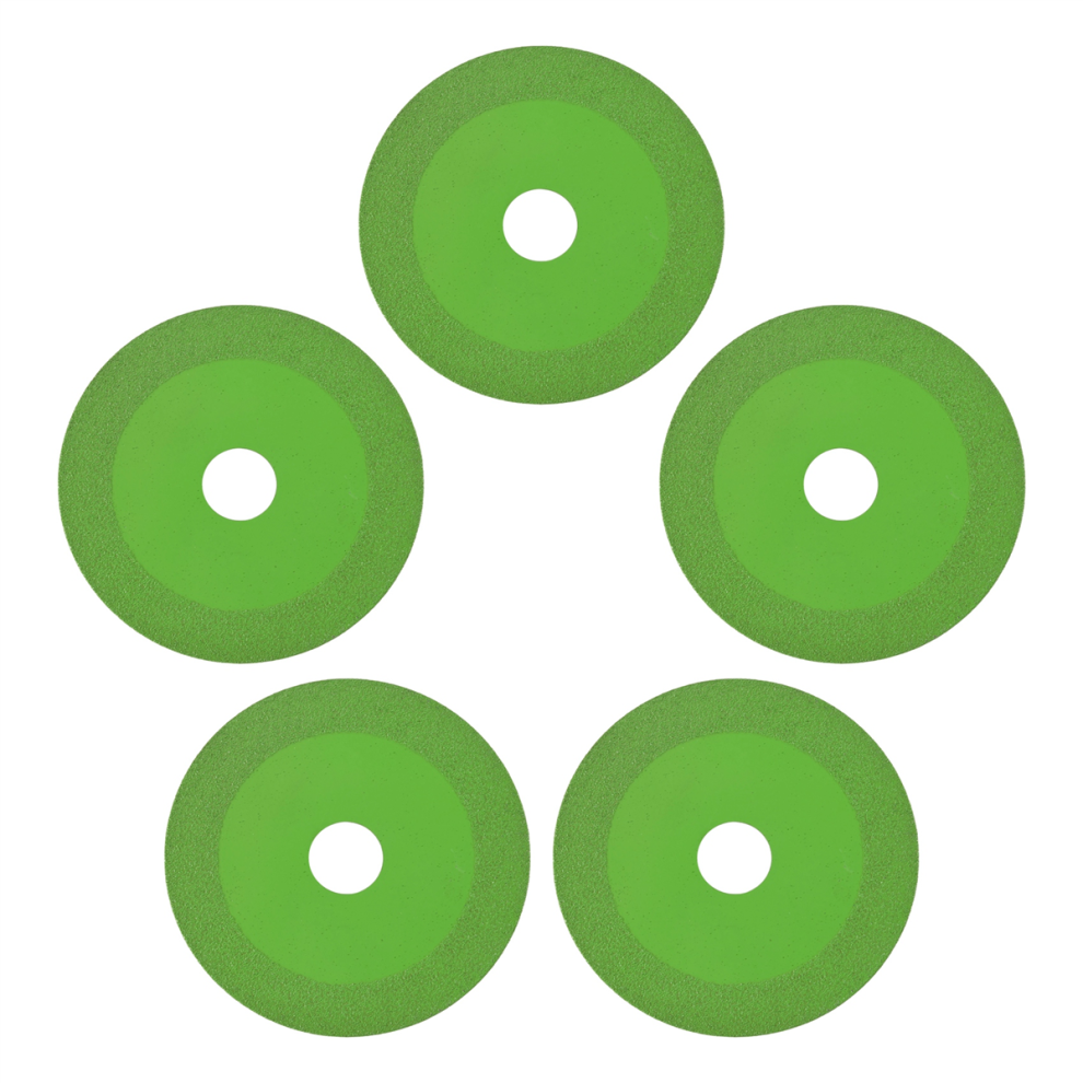 Disco De Corte De Vidrio, Disco De Corte Con Hoja De Sierra De Diamante, Juego De Discos De Corte Para Accesorios De Herramientas Rotativas (5 Piezas)-image