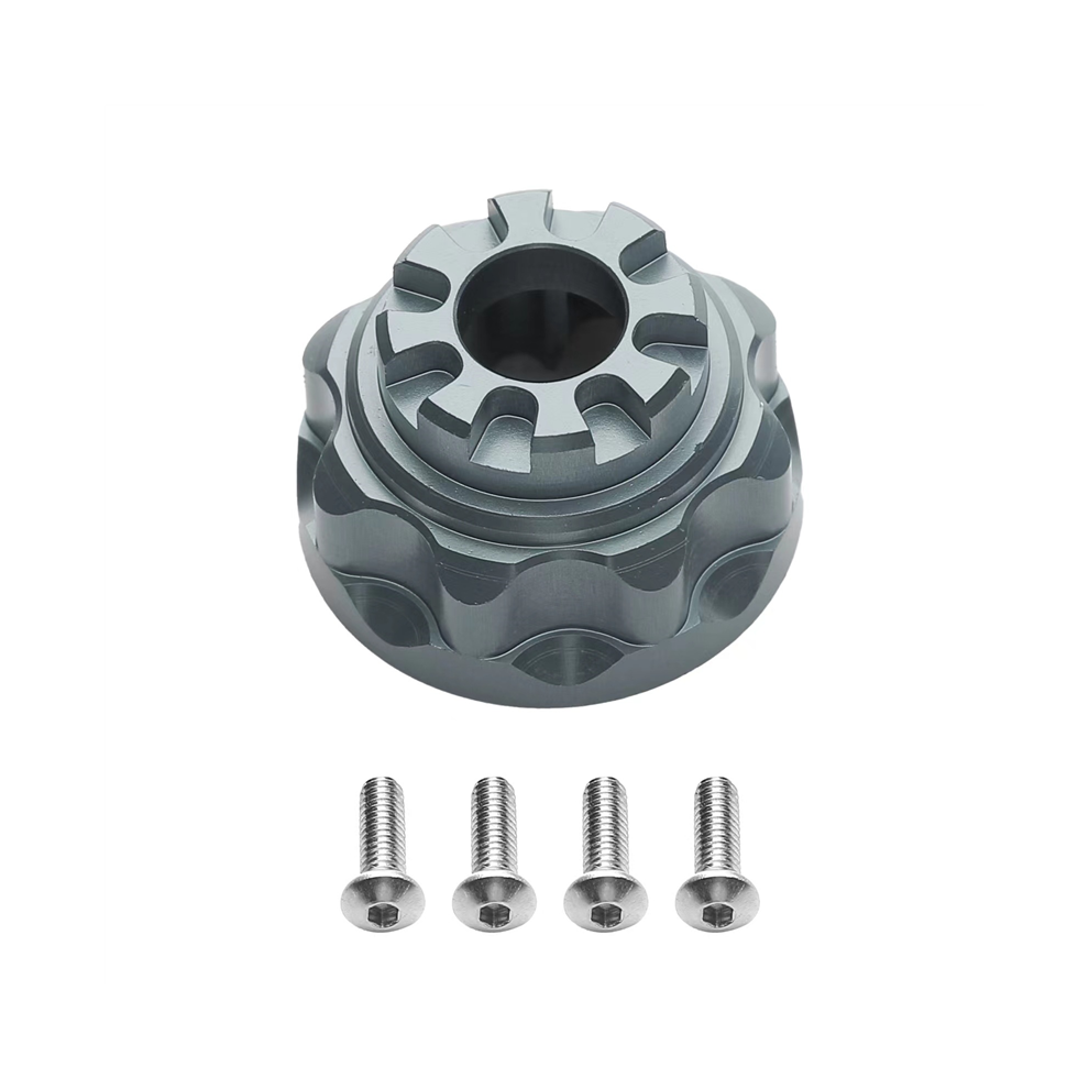 Photos - Parts for Drones & RC models Jojomino 1Pcs Metal Universal Front/Rear Differential Carrier Case for RC Car 1/10 TRX4 -4 -6,Grey 