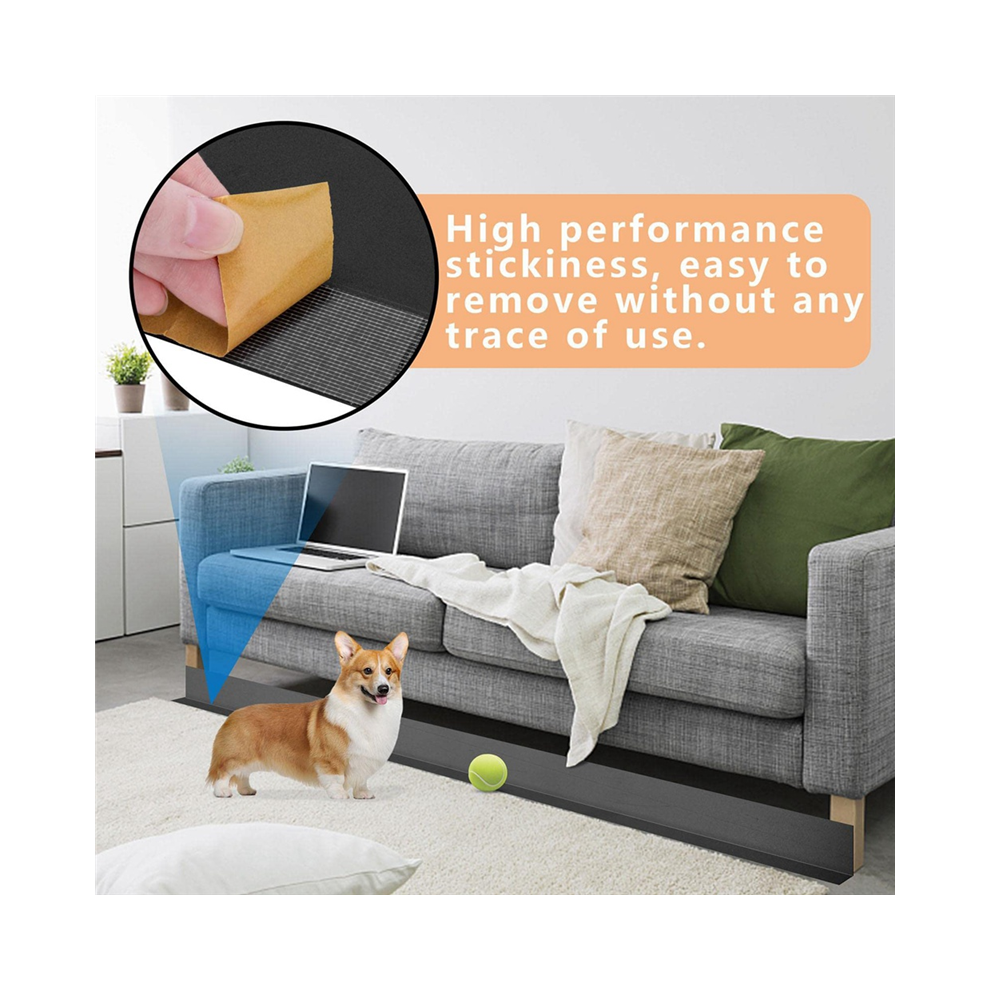Under Couch Blocker, Thicker Sofa Furniture Blocker - Stop Things Going Or Bed, Easy To Install,A 4852431751879