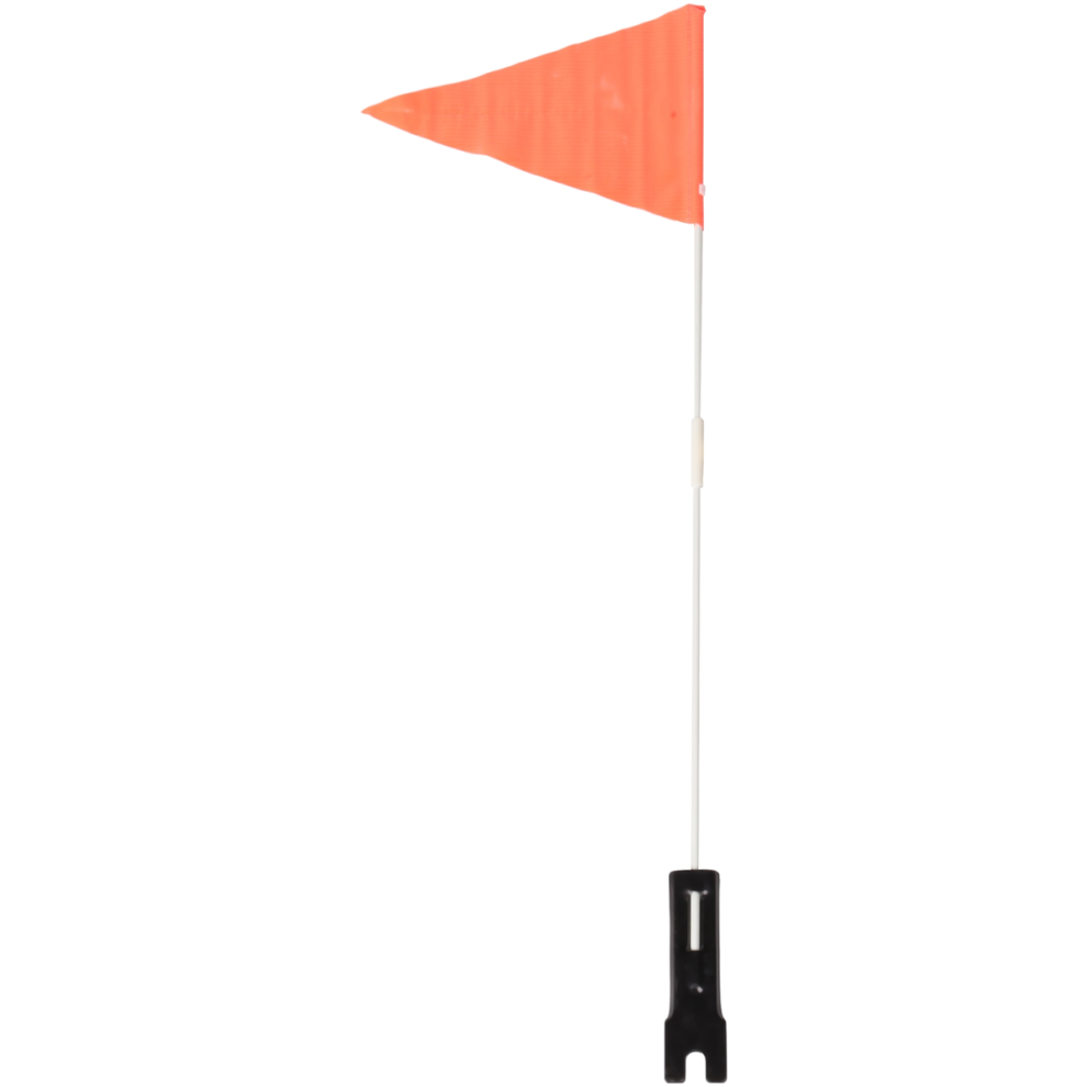 Lot de 2 drapeaux de vélo pour enfants, mât de fanion, remorque de drapeau, sécurité pour