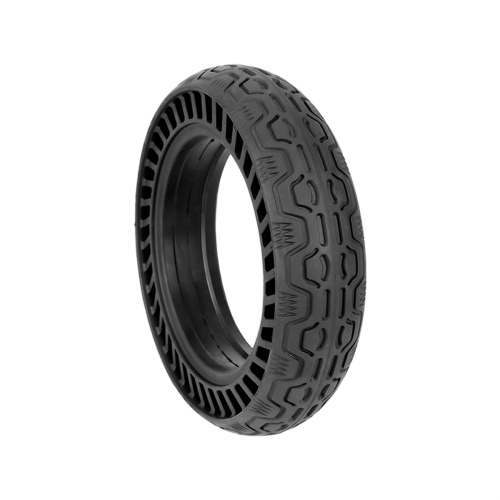 10x2.5-6.5 Solid Tire Strip Hole Rubber Run-Proof Hollow Honeycomb