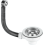 McAlpine McAlpine 1 1/2" Basket Strainer Waste and Overflow - Clicker BSWCLSOFSS 1
