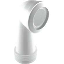 McAlpine MAC-8L 97-107mm Inlet x 4"/110mm Outlet 90? Bend MACFIT WC Connector