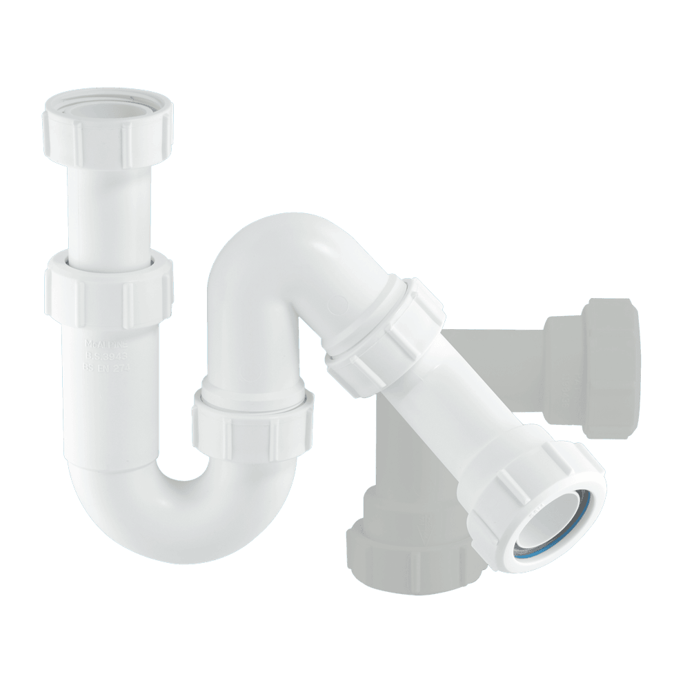 Mcalpine Tp10 1.5" 75Mm Water Seal Tubular Swivel All One Trap