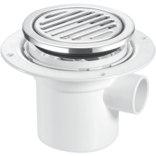 McAlpine TSG3-R125SS 75mm Trapped Gully 1.5"Side Inlet for waste pipe and 110mm