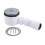 McAlpine McAlpine 3 Pin Shower Trap + Flex Adaptor - Chrome Brass 3