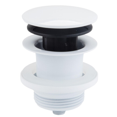 McAlpine McAlpine 1.25" x 60mm Multi-Function Centre-Pin Basin Waste White 2