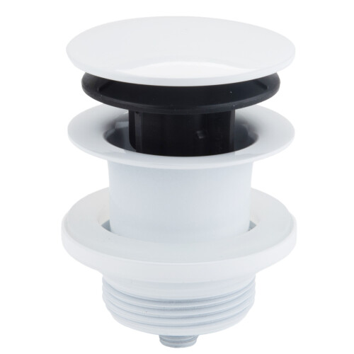 McAlpine McAlpine 1.25" x 60mm Multi-Function Centre-Pin Basin Waste White