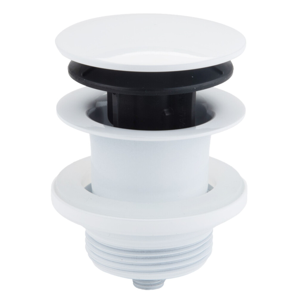 McAlpine 1.25" x 60mm Multi-Function Centre-Pin Basin Waste White