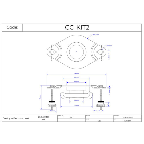 McAlpine McAlpine Supereasy 2" Close Coupling Kit 1