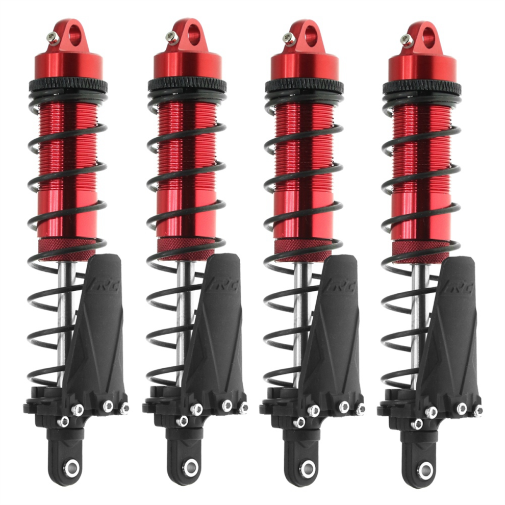 4 StÜCke Metall 120Mm ÖLdäMpfer FüR 1/10 Rc Crawler Auto Axial SCX10 AXI03007 RBX10 D90 TRX4, Blau-image