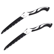 x 24,8 Zoll Klappsäge zum Beschneiden für Einhandbedienung. Gebogene Klinge schneidet Äste mit einem Durchmesser von bis zu 11,8 Zoll.