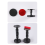 4PCS Headboard Stoppers, Adjustable Threaded Bed Frame Anti-Shake Tool, Shake Support Stabilizer 8