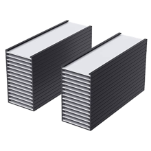 30 kpl C-kanavaisia magneettisia tarratelineitä 1 x 3 tuumaa magneeteilla, nimilaput, työkalulaatikon etiketit metallitaululle