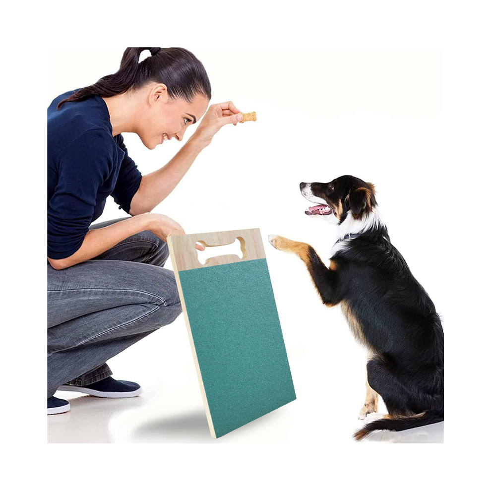 Dog Scratch Pad for Nails with Treat BoxSnack Box Board Nail Grinding Trainer Grind Green-image-OPC-PH9N9Q2-NEW