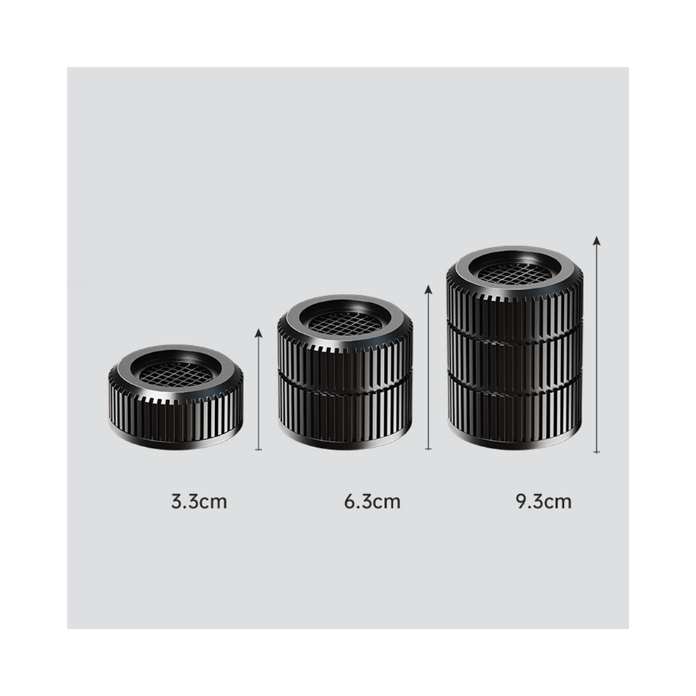 Lot de 4 patins antidérapants et silencieux pour machine à laver, rehausseur de hauteur pour réfrigérateur et sèche-linge, 6,3 cm