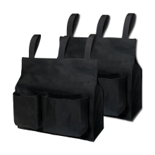 Bolsa para pelota de árbitro (2 unidades) con bolsillos laterales para béisbol, sóftbol grande, cinturón extra