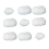 9PCS Clouds Decorations for Ceiling, Cotton Simulation Hanging Cloud Decoration, 3D Artificial Props 2