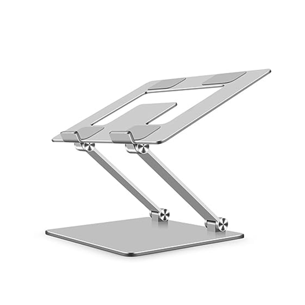 Computer Bracket Notebook Foldable Metal Heightened Heat Dissipation Conforms To Ergonomics (Silver) Silver 4851945511481