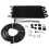 Radiator Condenser Water Tank Transmission Universal Black 2