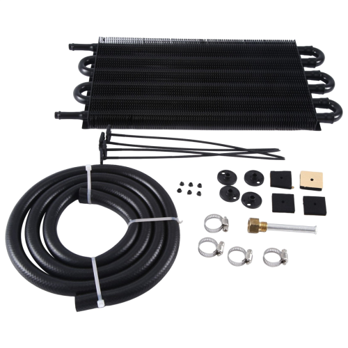 Radiator Condenser Water Tank Transmission Universal Black 1